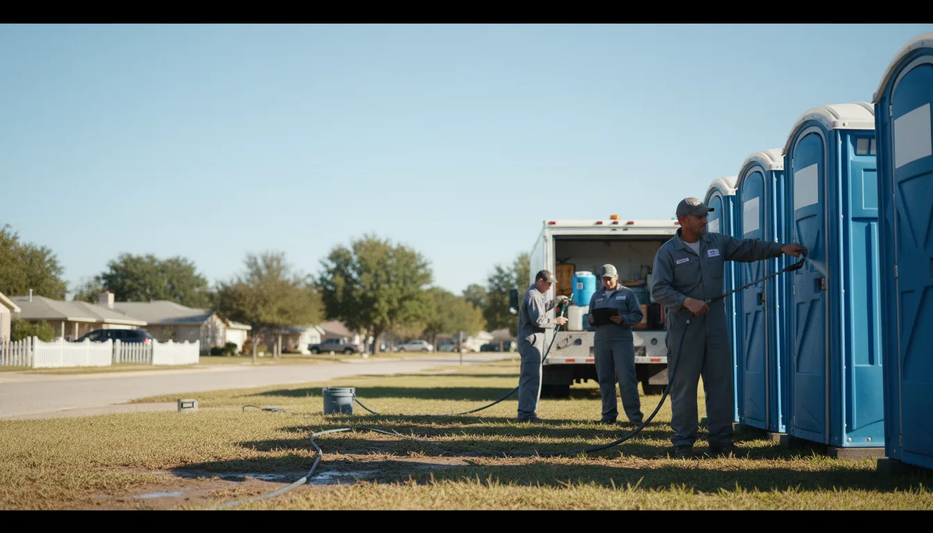 Long-Term Portable Toilet Rental in Greenwood, SC near me